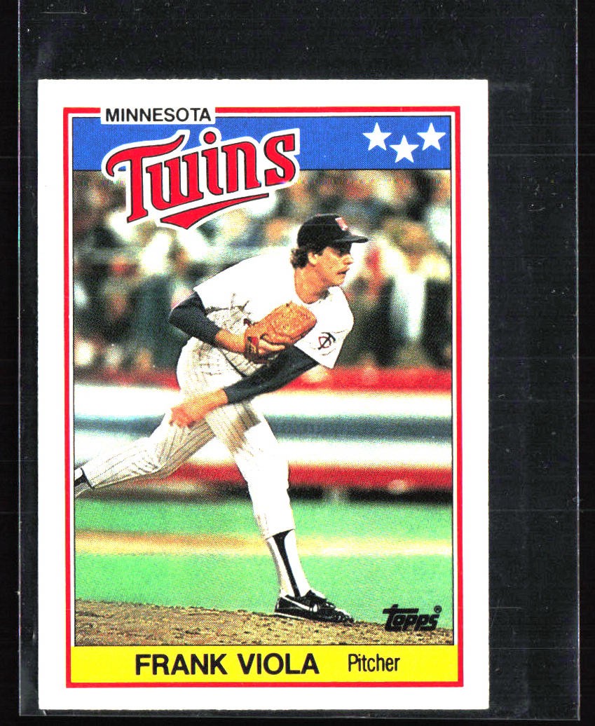 1988 Topps UK Minis #82 Frank Viola