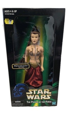 Star Wars Prinzessin Leia mit Kette - Power of the Force 12 Inch Figur (Fabrik