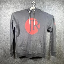 VTG Farm Fresh Hoodie Men's L Black ORGANIC Cotton Made In The USA