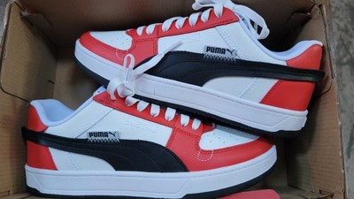 PUMA Caven 2.0 Vtg Lace Up  Mens Red Sneakers Casual Shoes NIB
