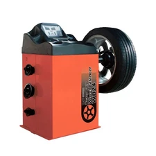 Computerized Wheel Balancer ±1g 220RPM 10"-24" Self-Calib