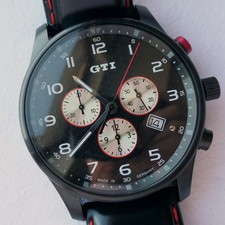 Volkswagen Gti Golf Rabbit R32 Motorsport Racing Car Accessory Chronograph Watch Volkswagen Gti Golf Rabbit R32 Motorsport Racing Car Accessory Chronograph Watch