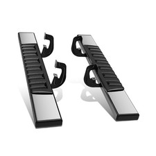 DNA Motoring 6.75" Wide Flat Running Boards Side Step Bars Compatible with 20...