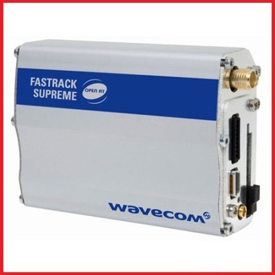 Wavecom Fastrack Supreme 10 GSM Modem GPRS Class 10 RS232 SIM Antenne