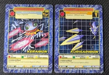 Digimon Digi Battle Series 5 BO-217/218 Keramon & Kurisarimon NM/LP Nonholo