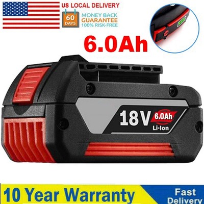 18V 6.0 Ah ProCORE Battery For Bosch BAT609 BAT610 BAT618 17618 25618-01 GSB GSR