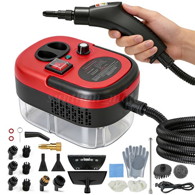 #ad Steam Cleaner 2500W Handheld Steamer for Cleaning Furniture Car Detailing $36.89
