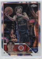 2023 Chrome McDonald's All American Lava Refractor Andrej Stojakovic Stojaković