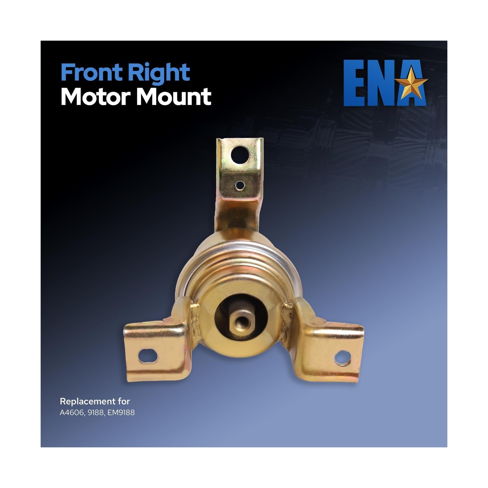 ENA Engine Motor and Transmission Mount Set of 4 Compatible with Mitsubishi L...