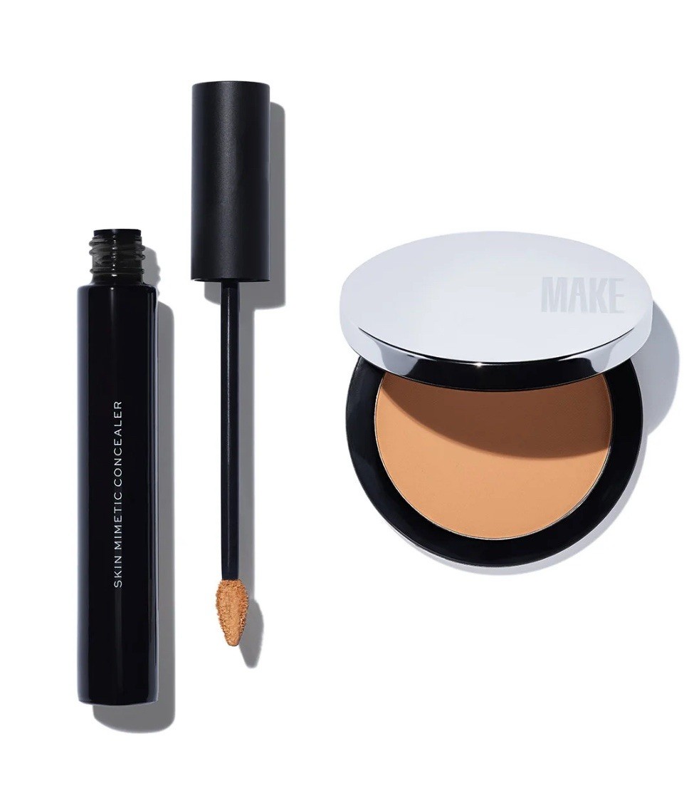 MAKE BEAUTY DIFFUSION SET Translucent Pressed Powder, mimetic concealer *new**