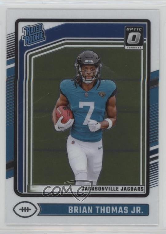 2024 Panini Donruss Optic Rated Rookie Brian Thomas Jr #214 0r77