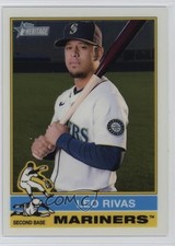 2025 Topps Heritage High Number Chrome Leo Rivas #634 1o0