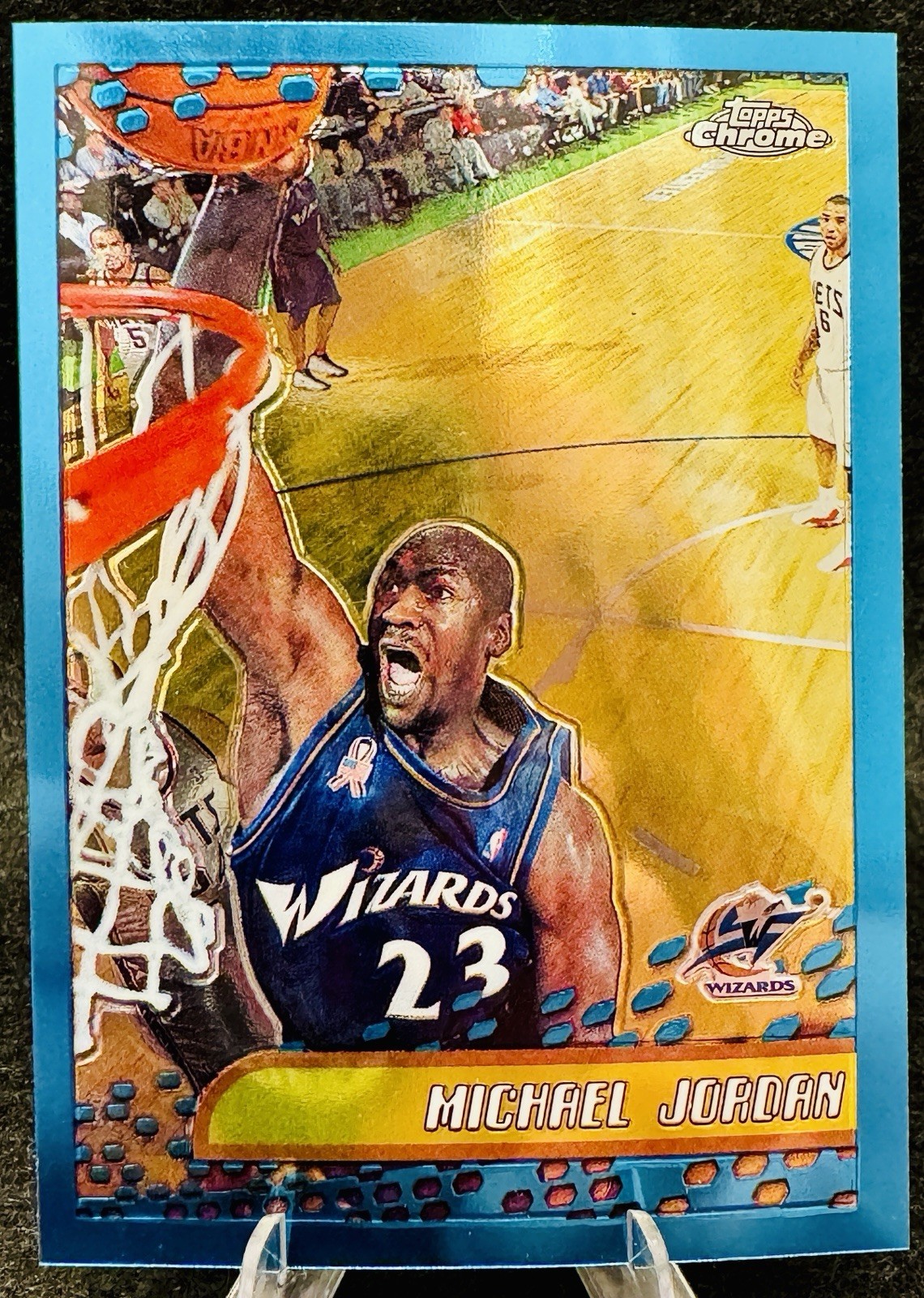 2001-02 Topps Chrome MICHAEL JORDAN #95 1st Yr Washington Wizards Chicago Bulls