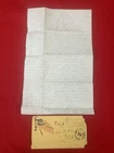 1863 Gunboats Running Rebel Blockade Vicksburg Mississippi Civil War Letter