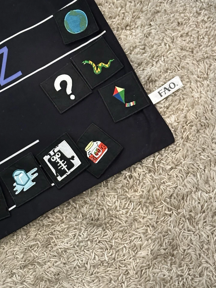 Lot Of 3 Classroom Pocket Charts Homeschool Bundle Alphabet Pieces FAO Schwartz - Image 3 of 4