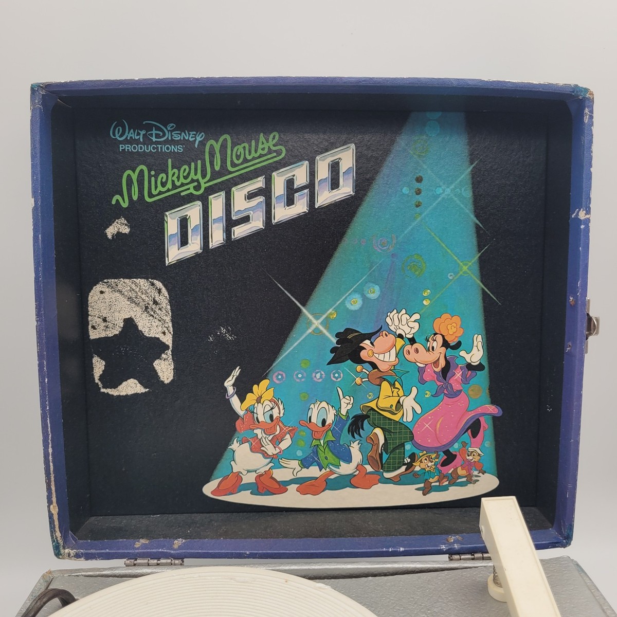Mickey Mouse Disco Vintage Record Player **Please Read** | eBay