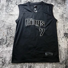 adidas NBA Sacramento Kings Gaston #7 Black Basketball Jersey XL