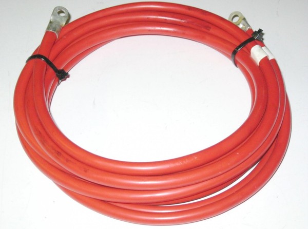 BMW E46 2/4 Dr. Heck Rot Batterie Positive Kabel Rhd Neu Original-image