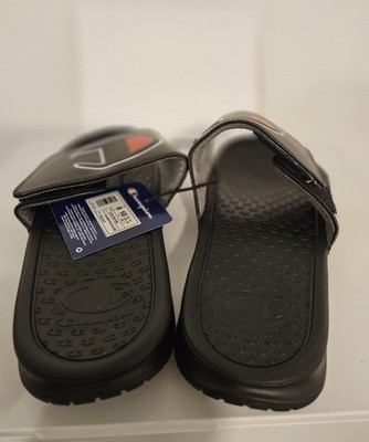 Champion Women's Super Slide Sandal Slipper - Black or White