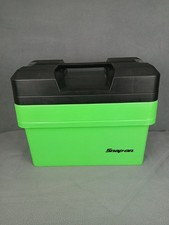 Rare New Snap-on Tool 2 Tray Drawer Poly Toolbox Krw200g Green Black With Strap Rare New Snap-on Tool 2 Tray Drawer Poly Toolbox Krw200g Green Black With Strap