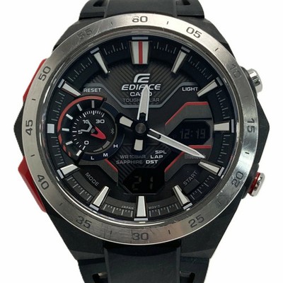 CASIO ECB-2200YP-1AJF Black Case Size 48mm Men's Used Watch #61012