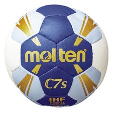 Molten Handball H0C1300-BW-HS IHF Training Ball Blue White Gold Size 0