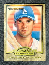 1998 Donruss #8 Paul Konerko Rookie RC Diamond Kings Insert Card /10000. rookie card picture