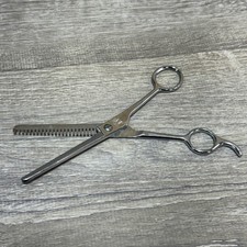 Faro Barber Hair Thinning Shears Scissors Texturizing with Tang Made in USA vtg