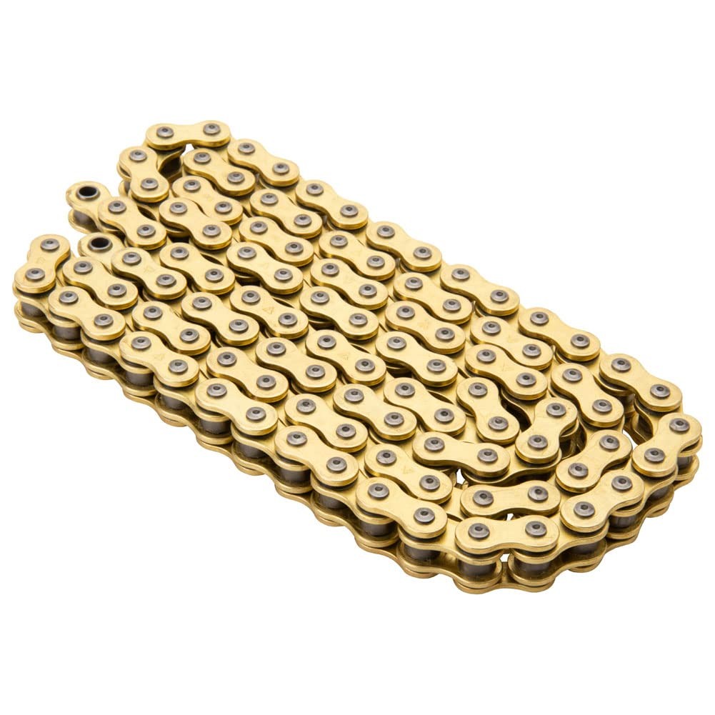 Tusk 520 Gold X-Ring Chain 520x112 For Kawasaki Ninja ZX-6R 2007