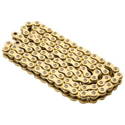 Tusk 520 Gold X-Ring Chain 520x112 For Kawasaki Ninja ZX-6R 2007