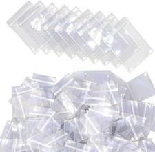 Professional Quality 150 Clear Zipper Bags - Organize Jewelry  Small Items