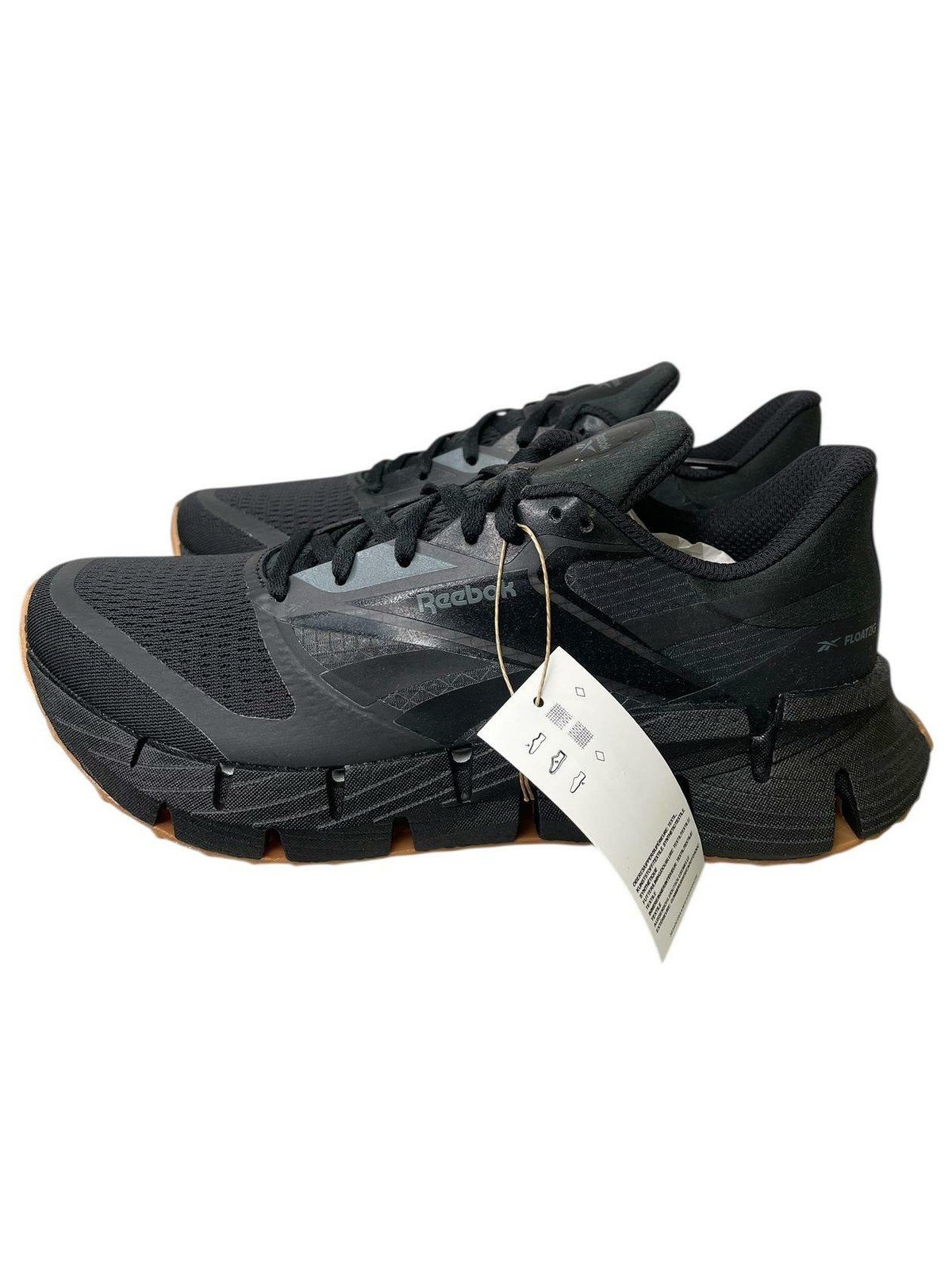 Reebok Women Running Sneaker 100206601 FloatZig 1 Black Grey Gum Size 10 M thumbnail 5