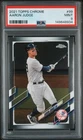 2021 Topps Chrome Aaron Judge Baseball Card #99 PSA 9 Mint