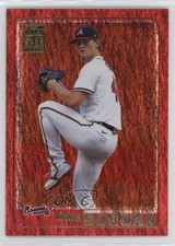 2021 Archives 2001 Topps Red Hot Foil 36/50 Michael Soroka Mike #211 1m9w