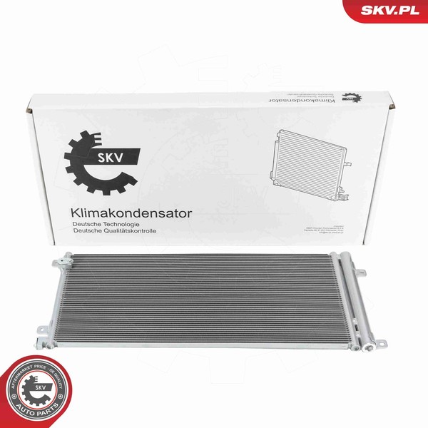 Kondensator Klimaanlage Esen Skv 86SKV193 Aluminium FüR Honda Civic Ivtec FC9-image