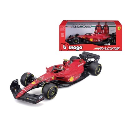 Burago 1:18 Scale F1 2022 Ferrari F1-75 Sainz with Helmet
