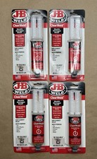 J-B Weld 50112 Quick Setting Epoxy Adhesive ClearWeld Series Syringe 4 Pack