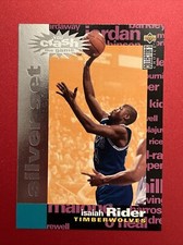 1995-96 Collector's Choice Crash Game Scoring Silver Set #C12 Isaiah Rider