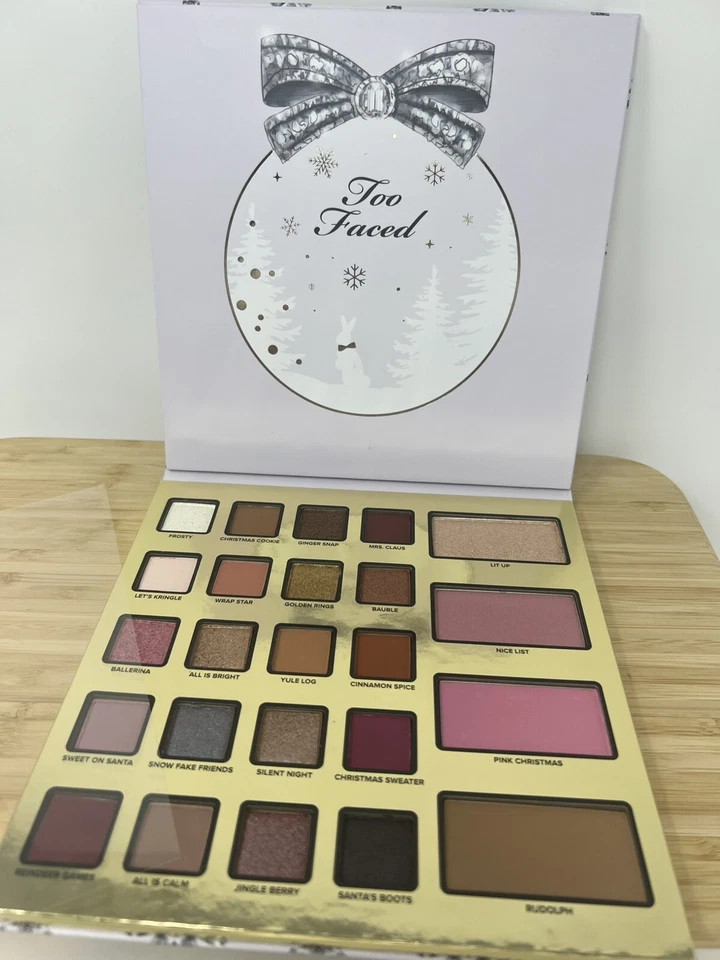 Too Faced Enchanted Forest Limited Edition Makeup Palette Lip Gloss Mascara - Image 3 of 4