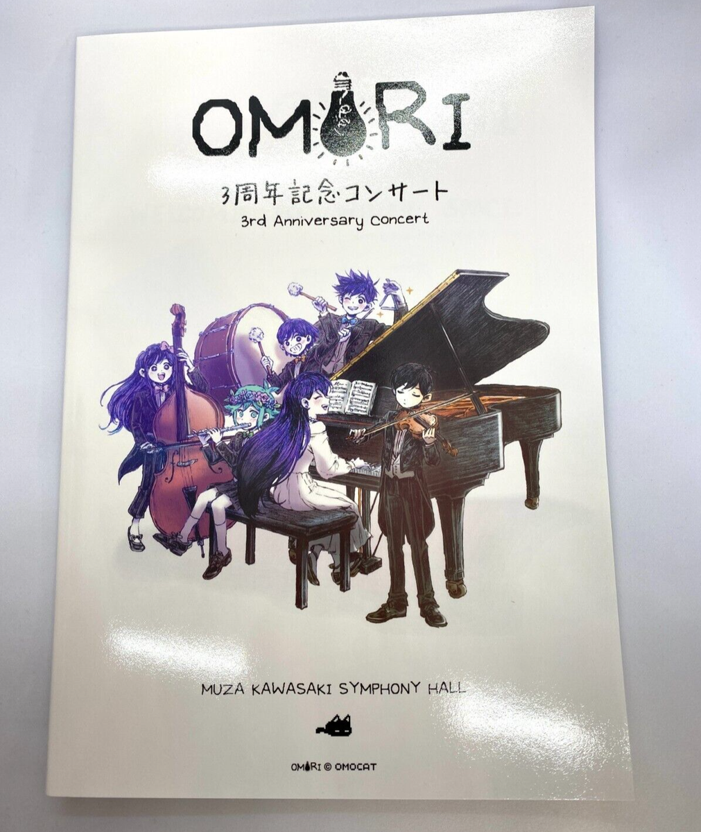 Omori 3rd Anniversary Concert Pamphlet With Special Sticker