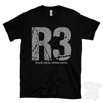 R3: Track style, street skill T-Shirt motorcycle biker