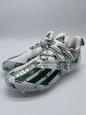 Adidas Adizero 11.0 Comics Football Cleats White Green
