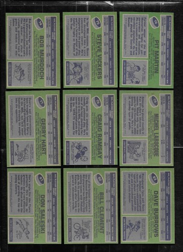 1976-77 TOPPS 76-77 NHL HOCKEY CARD 1-264 & GLOSSY INSERT 1-22 SEE LIST - Picture 111 of 461