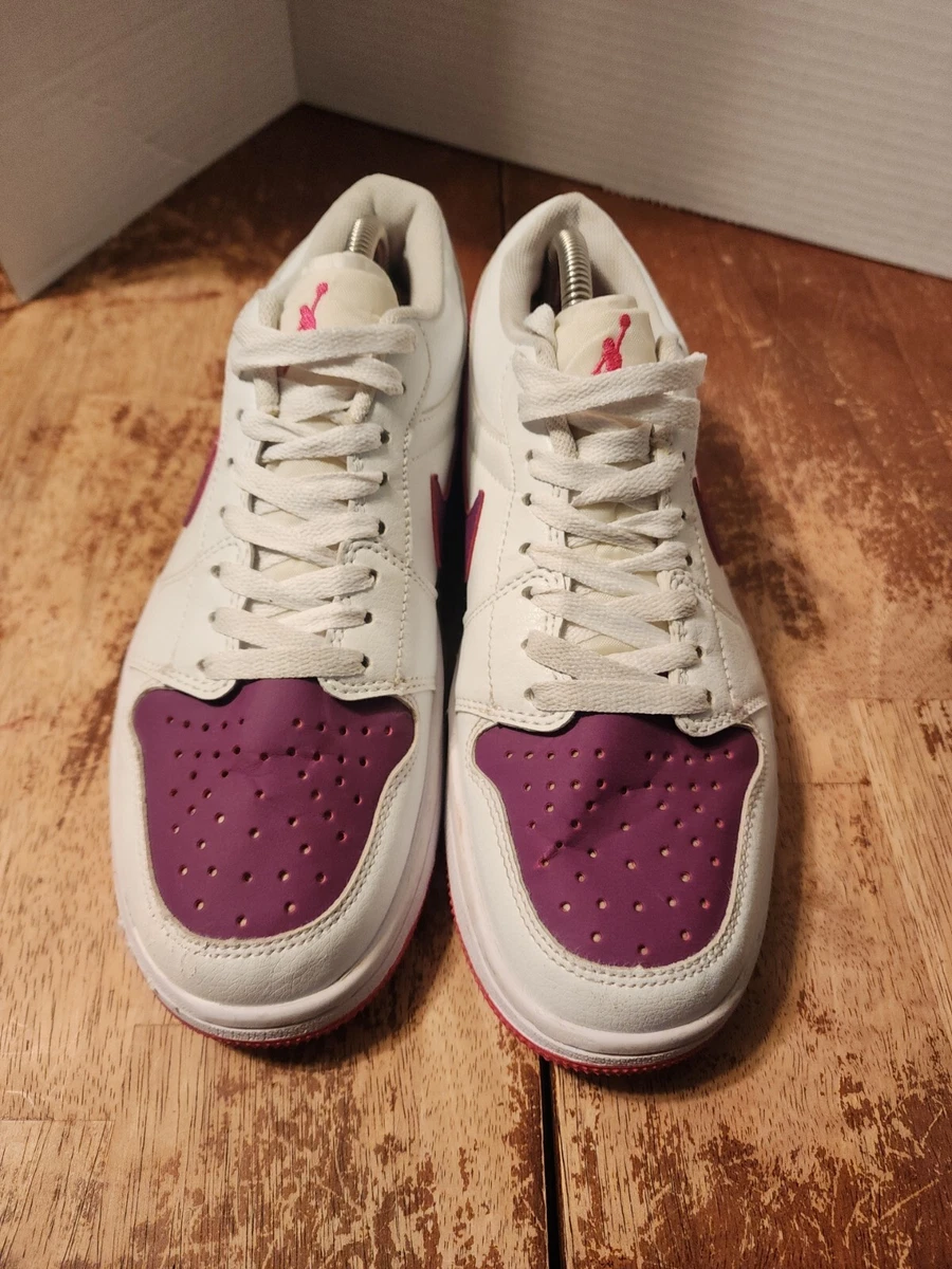 New pink and sales white jordans 2019