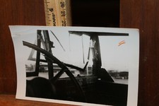 Antique Photo WWII US Army Truck Through Windshield