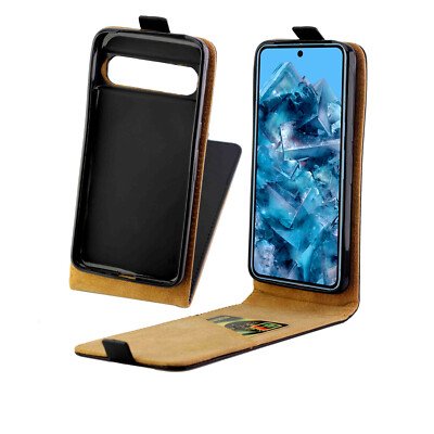 Vertical UP Down Flip Leather Card slots Case For Google Pixel 8 7A 7 6 Pro 6A