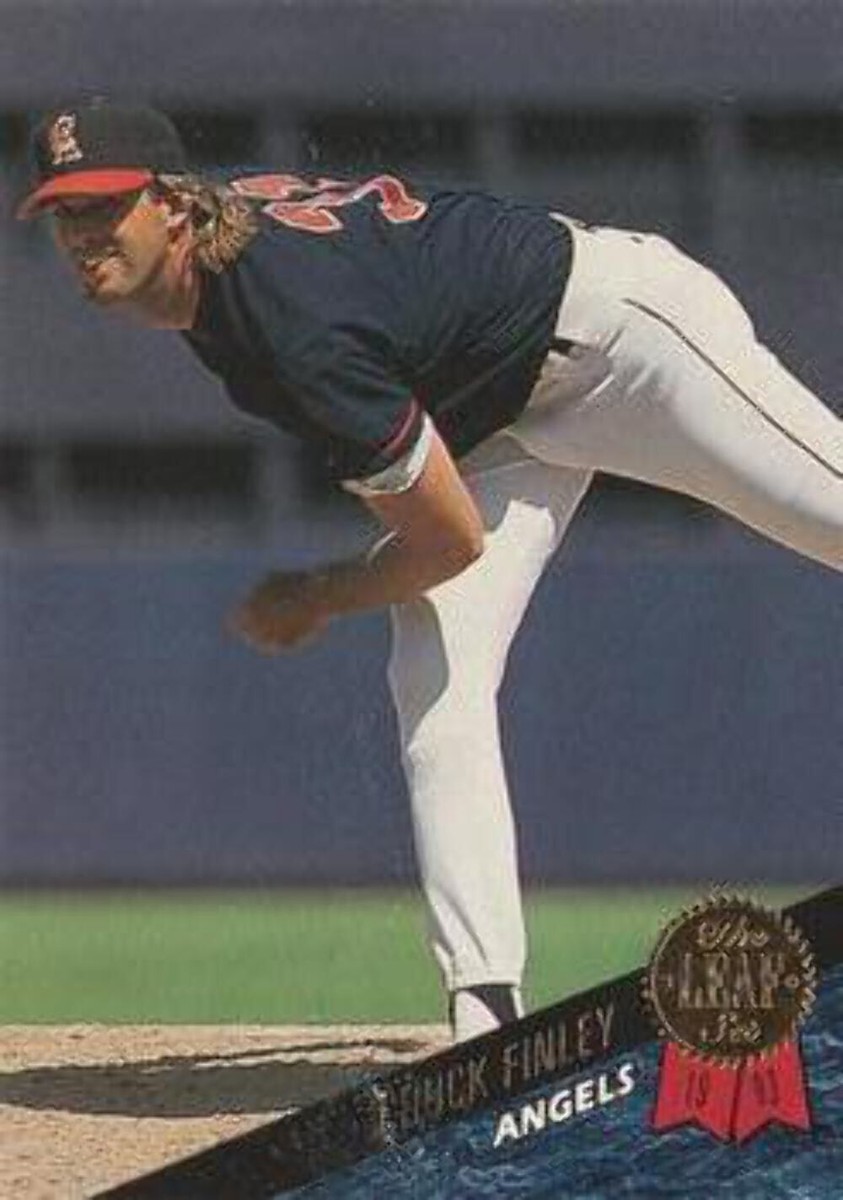 292 Chuck Finley - California Angels - 1993 Leaf Baseball | eBay