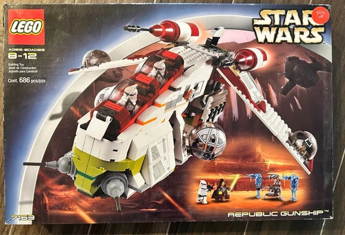** LEGO STAR WARS 7163 Republic Gunship ~ New in Sealed Box **