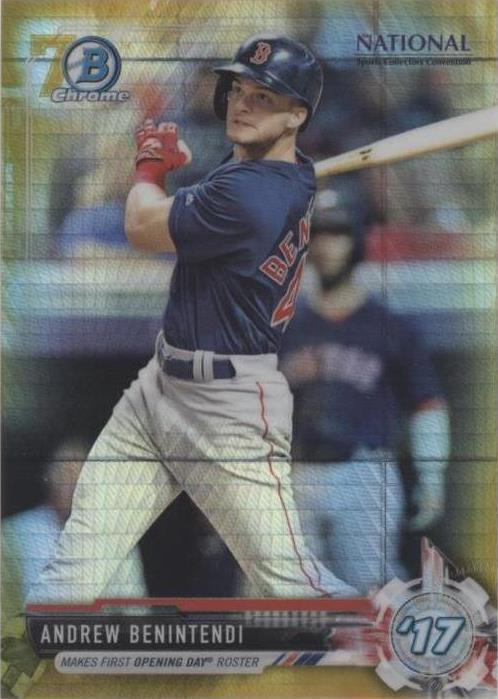 2017 Topps National Convention - Andrew Benintendi #BNR-ABE - 1 of 1