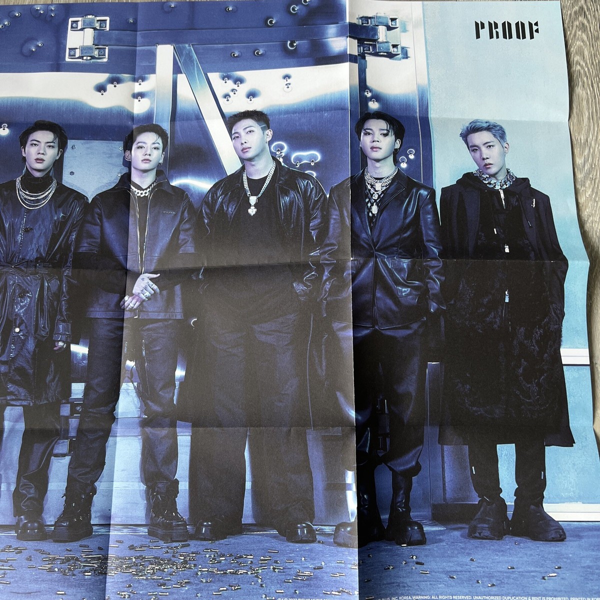 BTS PROOF POSTER FOLDED | eBay